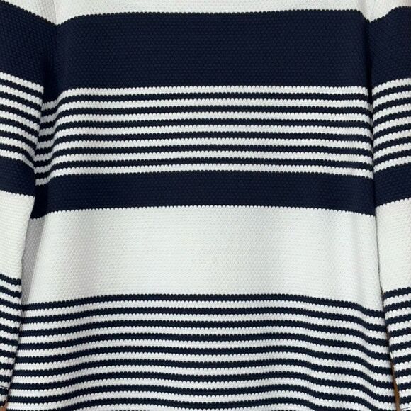 Lilly Pulitzer Striped Twist Back Bay Dress Navy White medium - Picture 11 of 12
